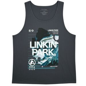 Linkin Park Tank Top Unisex XL Gray From Zero 2025 Tour Official Muscle Tee NEW